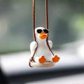 Miniatyrbilde 1 av 4: Liten Ande Svingbil Henger Dekorasjon {Db} Duck B