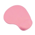 Miniatyrbild 1 av 5: Musmatta Mjuk Silikon Bekväm Skrivbordshandledsstöd Musmatta Med Handledsskydd För Kontor Pink