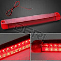 Miniatyrbilde 4 av 5: LED 3. bremselys bil tak baklys bar stoppindikator 30cm vanntett universell for bil SUV Seden ekstra baklys del db 1pc Red Shell CHINA