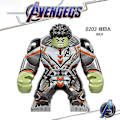 Miniatyrbild 2 av 5: Nya leksaker Wolverine hjältar byggklossar figurer set jul leksaker för barn presenter Db D203
