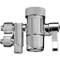 Miniatyrbillede 1 af 5: Diverterventil Vandrenser Skifteventil til Espring Amway To-vejs Hane Filter Diverterventil 3/8in & 5/16in Ud {DB}