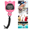 Miniatyrbild 5 av 5: Stoppur Färgglad Vattentät Droppsäker Bekväm Elektronisk Sport Stoppur Timer-YuJia {Db}