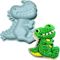 Pikkukuva 1 / 5: Db Dinosaurus Silikoniset Kakkuvuoat, Söpöt 3d Dinosaurus Kakkuvuoka Lapsille Syntymäpäiväkakku Baby Shower Juhlatarvikkeet
