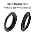 Pikkukuva 1 / 5: Canon Eos Rf -kiinnityksen makrovastakkeinen sovitinrengas 49/ 52/ 55/ 58/ 62/ 67/ 72/ 77mm Canon Eos R Eos Rp Eos R5 Eos R6 Eos R7 db 49mm