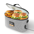Pikkukuva 1 / 5: Kannettava Uuni 12V Auton Ruuanlämmitin Henkilökohtainen Mini-uuni Digitaalisella Näytöllä Lämpötilan Esiasetuksella 8L Elec {db}
