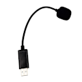 Pikkukuva 3 / 4: USB-mikrofoni Kondensaattori Tietokone PC Mikrofoni, Plug & Play Mikrofoni Kannettavalle/Muistikirjalle {Db} 255mm
