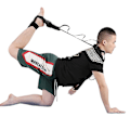 Miniatyrbilde 4 av 5: Yogastrekksstropp, ankelligamentstrekkerbeltesløyfer ligamentstrekkbånd, treningsbenstrekker [db]