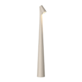 Miniatyrbild 1 av 5: Elegant bordslampa med smal konisk skaft Bärbar och dimbar Led Sculpting Light Dec [DB] White