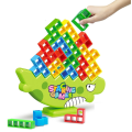 Pikkukuva 1 / 3: 64 kpl Tetra Tower -tasapainopeli, pinoamispeli, lautapelit lapsille ja aikuisille, tiimirakennuspeli, tornipeli, lelu DB 64pcs