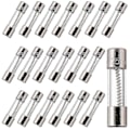 Miniatyrbillede 1 af 5: T3.15AL250V 5x20mm 3.15A 250V Langsom Blæsning Sikringer 3.15 Amp 250 Volt 0,2 x 0,78 Tommer Glasrør (Pakke med 20 stk) db
