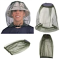 Miniatyrbillede 4 af 5: Udendørs fiskehat Anti Mosquito insekthue Bug Mesh hovednet ansigtsbeskytter DB 4PCS All Kinds One