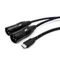 Miniatyrbillede 3 af 5: Type C til 2 XLR 3-benet Type C til XLR Han Han til Han USB C til 2 XLR Han 50cm [DB] 150cm Optional