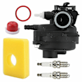 Miniatyrbilde 5 av 5: Forgassersett for Briggs Stratton 300e 450e 500e 550e 575e 600e Motor -t db