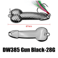 Miniatyrbilde 3 av 5: Wobble Fish Lures Spoon Lure Feather Bait Hook Fiskeredskap Gave Til Fiskeelskere [DB] Rose gold 7g
