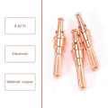 Miniatyrbilde 5 av 5: 10 stk 9-8215 Elektrode Termisk Dynamikk Sl60/100 Plasma Skjærebrenner [db] copper color