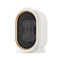 Miniatyrbillede 1 af 5: Hundegårdsovn med 2 temperaturindstillinger, 800W/1200W Elektrisk Dyrevarmer Vinter, Til Udendørs Kyllingehus Indendørs Kaniner Katte Bærbar {Db} White