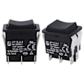 Miniatyrbilde 1 av 2: HY12-9-3 Enkel Installasjon Båt Industriell ABS Trykknapp På Av Vippebryter Bue -Sy {db} 2pcs
