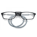 Pikkukuva 4 / 4: Lukulasit Korkealaatuiset Tr Magneettinen Absorptio Riippuva Kaula Funky Lukulasit [DB] Grey 1.0 Magnification