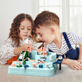 Miniatyrbillede 3 af 5: Børns gave baby bil eventyr spil manuelt skinne tog spor legetøj til børn uddannelse legetøj db Multi-color