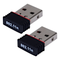 Miniatyrbilde 1 av 4: 2x Nye Realtek Usb Trådløse 802.11b/g Lan-Kort Wifi Nettverksadapter Rtl8188