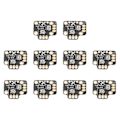 Miniatyrbilde 2 av 5: 10 stk Gamepad Joystick Drift Reparasjonskort Universal 3D Analog Joystick Drift Fix Mod for Spillkontrollere Svart [DB]