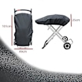 Pikkukuva 3 / 5: Kaasugrillien suojakuoret Weber Traveler DB -mallille