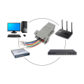 Pikkukuva 2 / 5: 10 kpl DB9-RJ45-moduuliadapteria, DB9-RJ45-naarasliitin Ethernet-adapteri