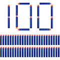 Pikkukuva 1 / 5: 100 kappaletta 7,2 cm imukuppidartsien täyttöluoteja vaahtomuovi nuolet lisävarusteet yhteensopivat Nerf N Z10 db:n kanssa