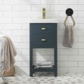 Miniatyrbillede 4 af 5: Toiletpapirholder, hampetovsholder til badeværelse og køkken badeværelsespapirholder toiletrulleholder (sort)
