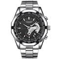 \"Poedagar Mode Herr Quartz Armbandsur Vattentät Lysande Datumvisning Klockor\" [db] Black