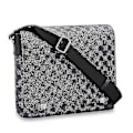 Miniatyrbillede 3 af 3: 2022 Ny Ternet Læder En Skulder Crossbody Taske Til Unisex DB