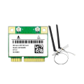 Miniatyrbild 1 av 5: Ax210hmw Wifi-kort med antenn Wifi 6e Mini Pci-e Ax210 802.11ax/ac 2.4g/5g/6ghz Bt5.2 Trådlös adapter för bärbar dator
