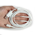 Pikkukuva 3 / 5: Latauskaapeli Logitech GPRO X -pelikuvaset Type-C USB virtajohto DB White