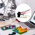 Miniatyrbilde 5 av 5: For Neptune 3 Plus/Pro 3D-utskrift Hode Hotend Dyser 0,4 mm Sett For Neptune 3 db