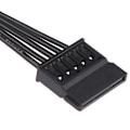 Miniatyrbillede 4 af 5: 30CM SATA 15pin han til hun strømkabel hdd ssd strømforsyningskabel HFMQV [db] One Size