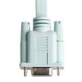 Pikkukuva 4 / 5: Konsolikaapeli Rj45 Cat5 Ethernet - Rs232 Db9 Com -portti Sarja Naaras Reitittimet [DB]