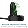 Miniatyrbilde 2 av 4: Lader for Samsung Gear S3, ladestasjon med USB-kabel [DB]