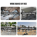 Miniatyrbilde 3 av 3: Db Square Plastplugg Rørstolpe Endekappe Stol Glide 10stk Svart Plast Square Plugger 25mm