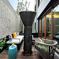 Miniatyrbild 2 av 5: 210d Svart Vattentät Ståupp Patio Värmare Skydd Värmare Skydd (Ruipei) [db] 221X85X48CM
