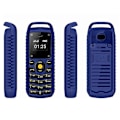 Miniatyrbillede 1 af 3: B25 Dual-SIM Mini Bar Telefon 0,66-tommer Skærm 2G GSM Mobiltelefon - Grøn [Db] Multicolor Blue