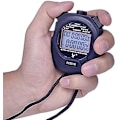 Miniatyrbild 5 av 5: Digital Sportstoppur, 2 rader 10 minnen, nedräkning, alarm, batteri + sladd, Pc2810