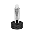Miniatyrbilde 1 av 5: 1 stk/1 sett Packout Håndtak Hurtigutløserpinner Rustsikker Korrosjonsbestandig Uttrekkbar Fjærbelastet Hurtigutløser Låsepinner [Db] Black 1pc