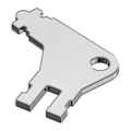 Miniatyrbilde 2 av 4: Papirhåndkle Dispenser Nøkkel Universal Toalettpapir Dispenser Nøkkel Kompatibel for Papirhåndkle og Toalettpapir Dispensere, 100% Ny [Db] D