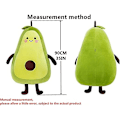 Miniatyrbilde 3 av 5: Plush Avocado Leke-Dukke Sovepute Dukke Høytidsgave Plush Leke Pute db B 65CM