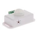 Miniatyrbild 3 av 5: DC 12V 24V PIR-sensor LED-dimmerströmbrytare Rörelseinfrarödströmbrytare [DB] White