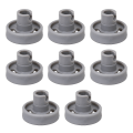 Miniatyrbillede 1 af 3: 8 x Opvaskemaskine Nederste Kurv Hjul Og Stud Wd12x10231 Udskiftning Til Ge Høj Kvalitet  [dB}