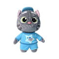 Pikkukuva 4 / 5: 28cm Ei voi puhua Versio Talking Tom ja ystävät Hattu Pehmolelut Talking Tom Angela Ginger Nuket Vaihdettavilla Vaatteilla DB Ginger With Hat