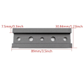 Miniatyrbillede 3 af 4: Dovetail-monteringsskinne - Passer til Dovetail til , Gso, , , Teleskoper Standard Finder [DB]