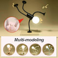 Miniatyrbilde 2 av 5: Formbar Morsom Sportsmann Nattlampe, DIY Form Nattlamper, God Gave [DB] black