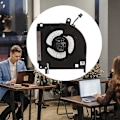 Miniatyrbild 5 av 5: Notebook CPU GPU Fläkt DC12V Kylfläktar för Alienware X17 R1- R2 09DNWT 0X63JW [db] CPU GPU